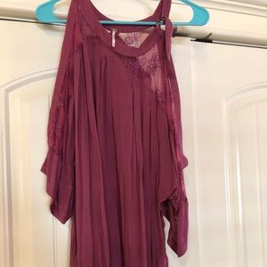 FREE PEOPLE OPEN SLEEVE TUNIC
